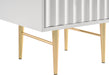Modernist Gloss Night Stand - Sterling House Interiors