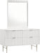 Modernist Gloss Dresser - Sterling House Interiors