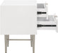 Modernist Gloss Night Stand - Sterling House Interiors