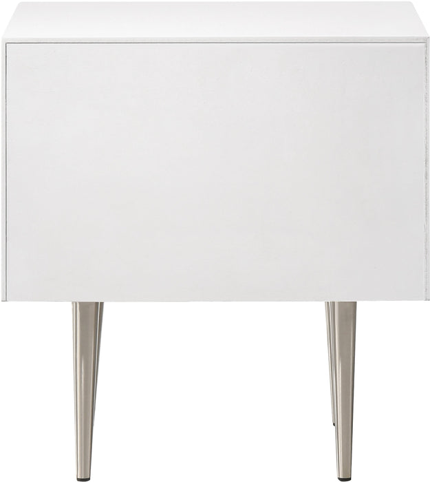 Modernist Gloss Night Stand - Sterling House Interiors