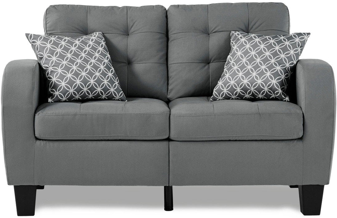 Sinclair Love Seat - Gray