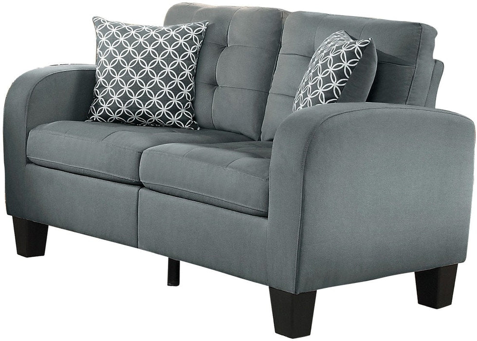 Sinclair Love Seat - Gray