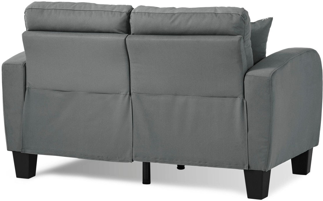 Sinclair Love Seat - Gray