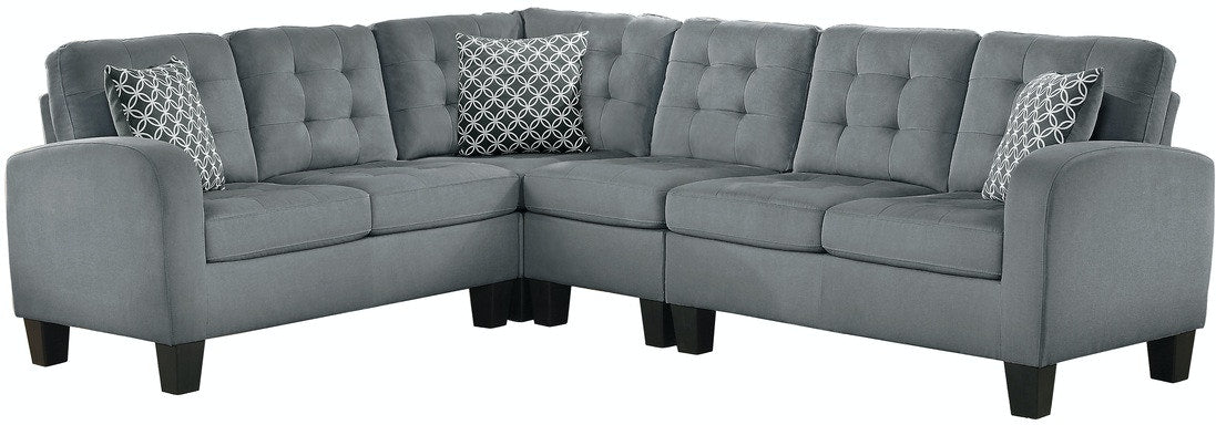 Sinclair Reversible Sectional - Gray