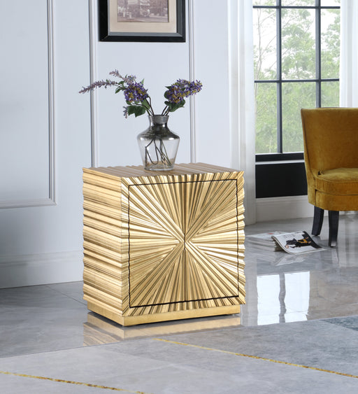 Golda Gold Side Table - Sterling House Interiors