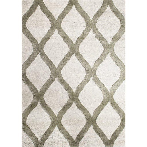 Solo Green Elegant Lattice Rug - Sterling House Interiors