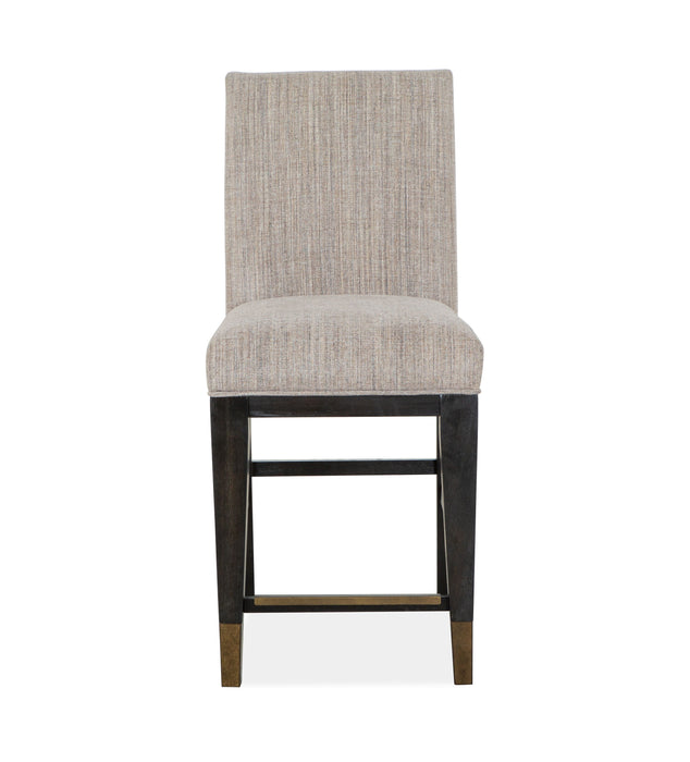 Ryker Counter Chair With Upholstered Seat And Back (Set of 2)