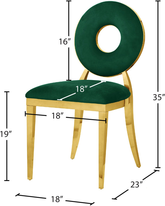 Carousel Velvet Dining Chair - Sterling House Interiors