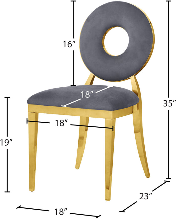 Carousel Velvet Dining Chair - Sterling House Interiors