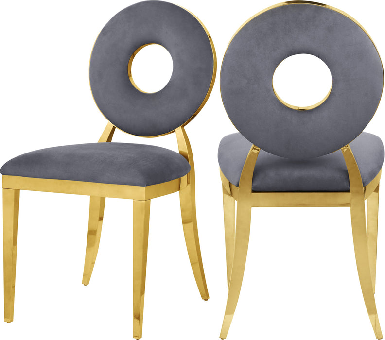 Carousel Velvet Dining Chair - Sterling House Interiors