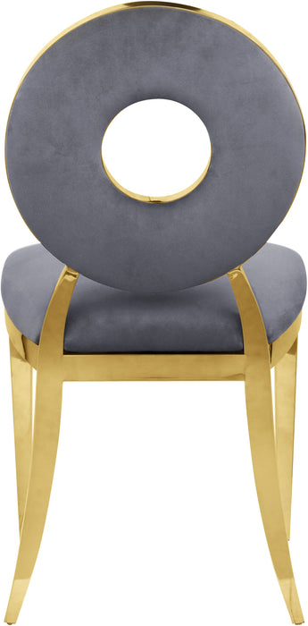 Carousel Velvet Dining Chair - Sterling House Interiors