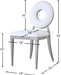 Carousel Faux Leather Dining Chair - Sterling House Interiors