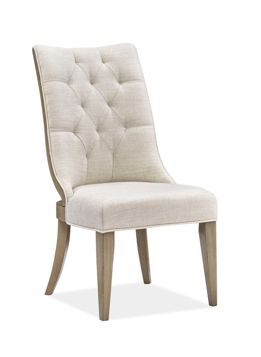 Bellevue Manor Dining Arm Chair With Upholstered Seat And Back (Set of 2)