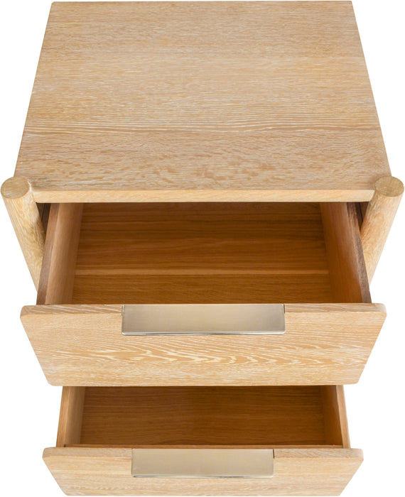 Oakwood White Oak Night Stand - Sterling House Interiors