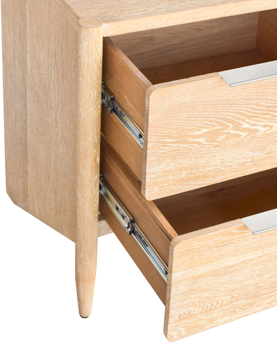 Oakwood White Oak Night Stand - Sterling House Interiors