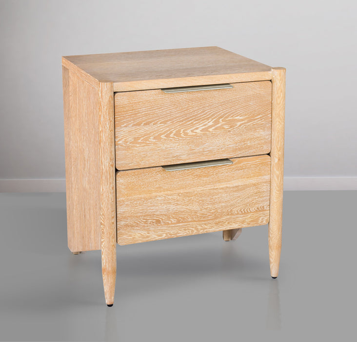 Oakwood White Oak Night Stand - Sterling House Interiors