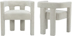 Athena Boucle Fabric Accent/Dining Chair - Sterling House Interiors