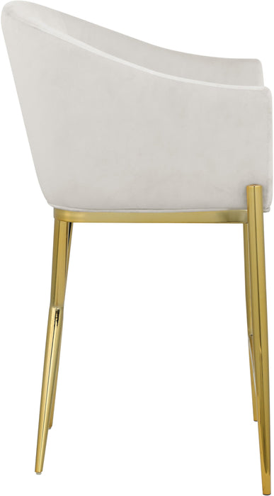 Xavier Velvet Counter Stool - Sterling House Interiors