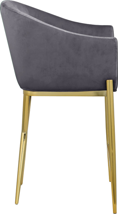 Xavier Velvet Counter Stool - Sterling House Interiors