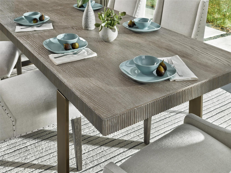 Modern Robards Rectangular Dining Table Light Brown