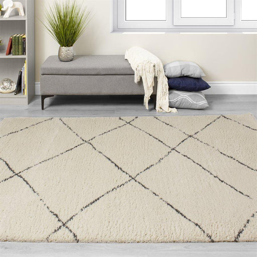 Maroq Uneven Trellis Rug - Sterling House Interiors