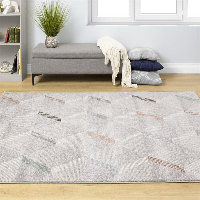 Safi Subtle Triangles Rug - Sterling House Interiors