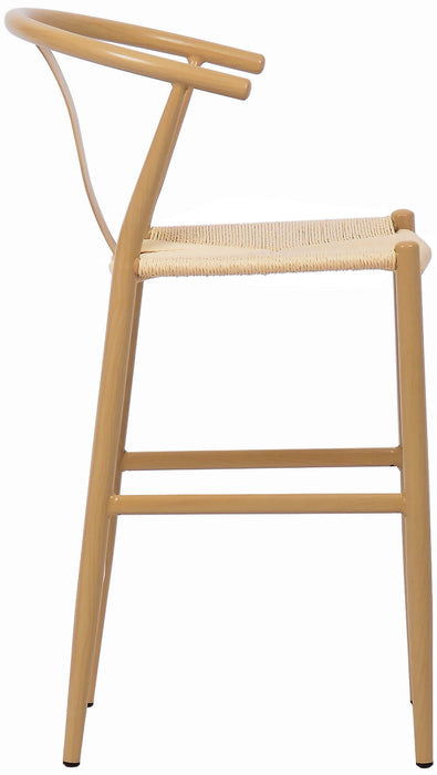 Beck Beige Hand Woven Rope Stool - Sterling House Interiors