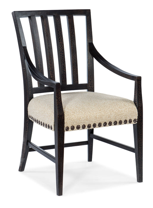 Big Sky Arm Chair (Set of 2) Black