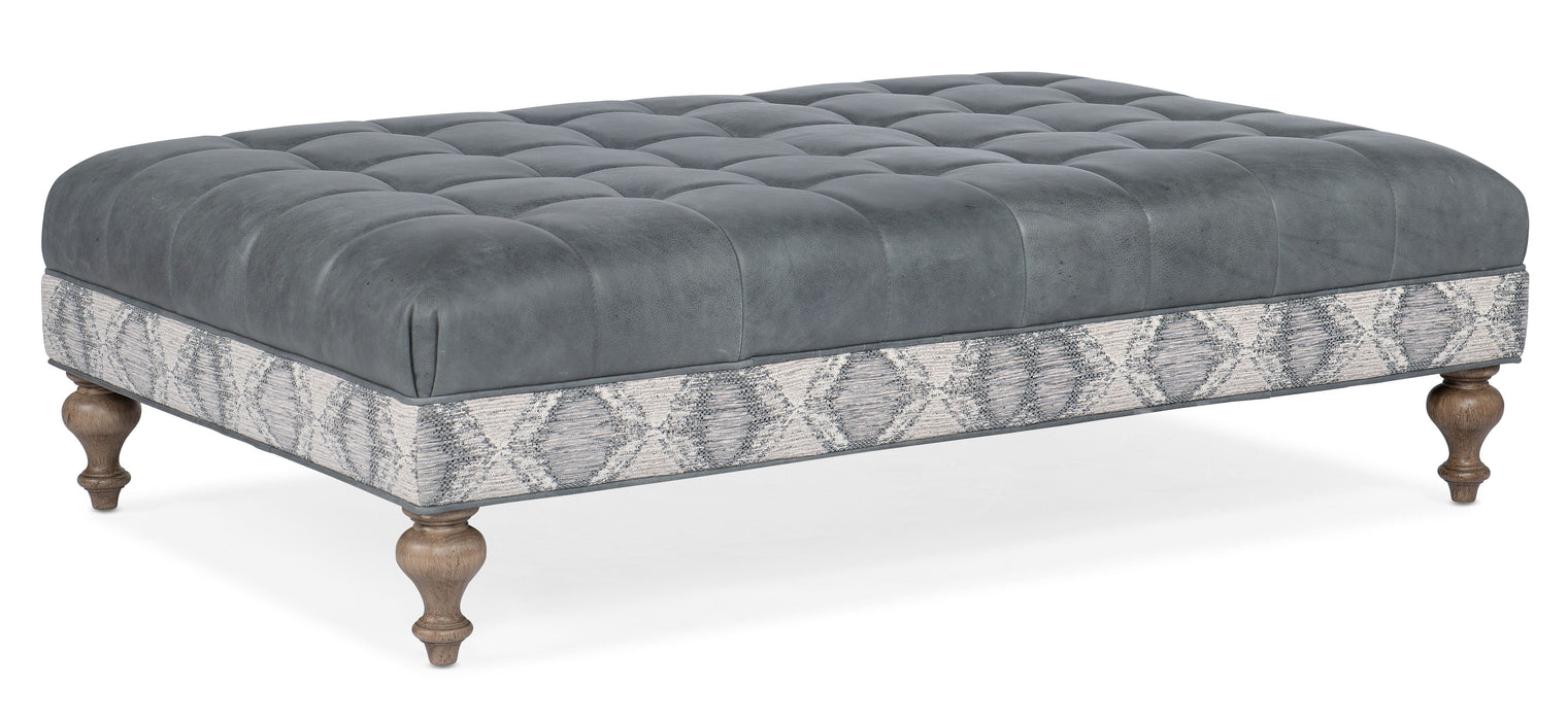Rects XL Ottoman With Tufted Top