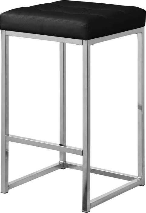 Nicola Faux Leather Stool - Sterling House Interiors
