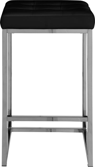 Nicola Faux Leather Stool - Sterling House Interiors