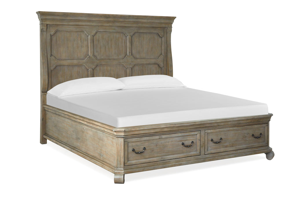 Tinley Park Complete King Panel Storage Bed