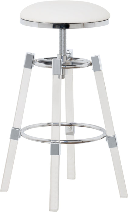 Venus Faux Leather Adjustable Stool - Sterling House Interiors