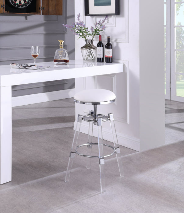 Venus Faux Leather Adjustable Stool - Sterling House Interiors