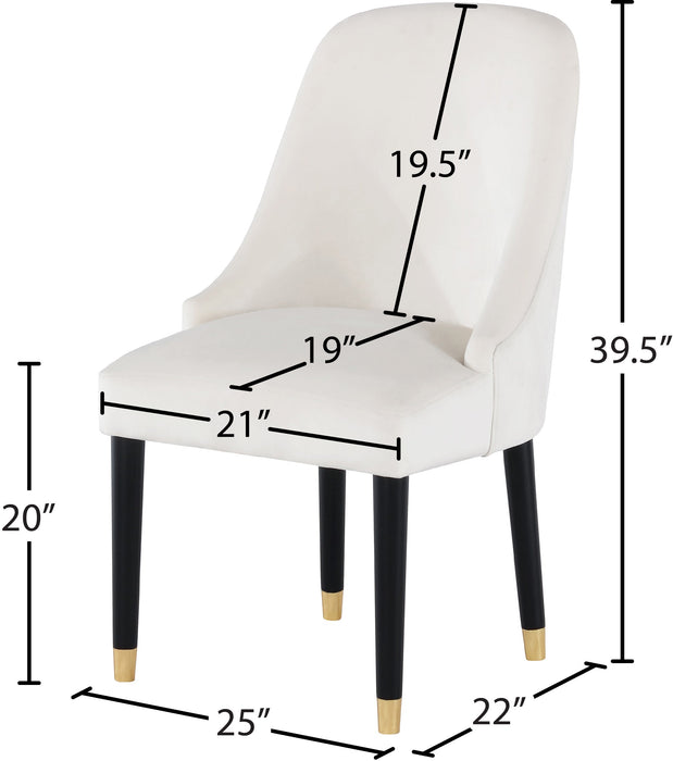 Omni Velvet Dining Chair - Sterling House Interiors