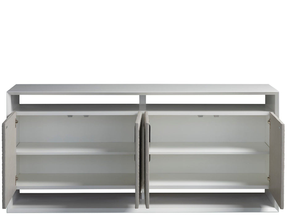 Modern Reynolds Entertainment Console Dark Gray