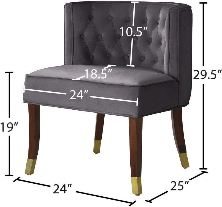 Perry Velvet Dining Chair - Sterling House Interiors