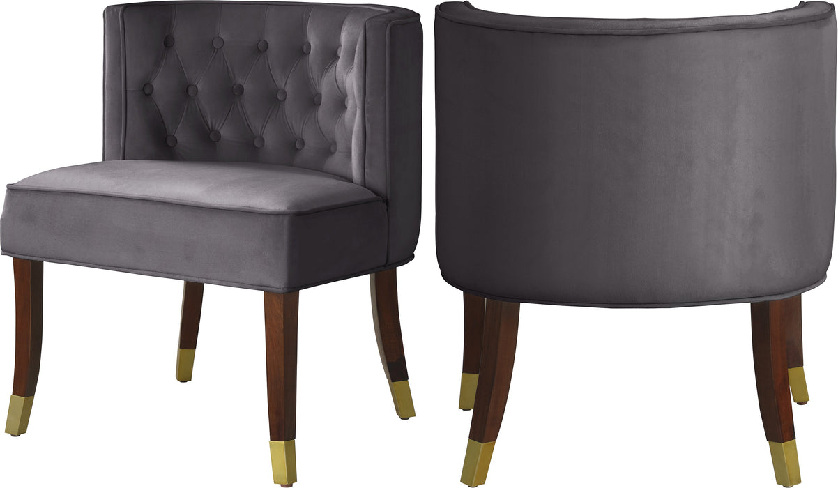 Perry Velvet Dining Chair - Sterling House Interiors