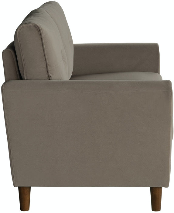 Dunleith  Love Seat -Brown