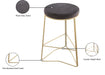 Tres Velvet Counter Stool - Sterling House Interiors