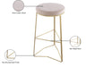 Tres Velvet Bar Stool - Sterling House Interiors