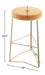 Tres Velvet Bar Stool - Sterling House Interiors
