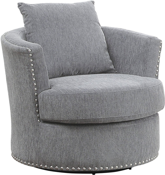 Morelia Swivel Chair - Gray