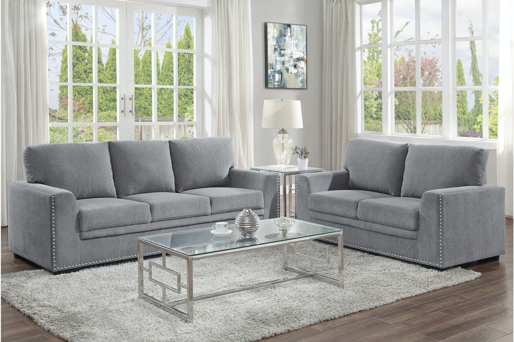 Morelia Love Seat - Gray