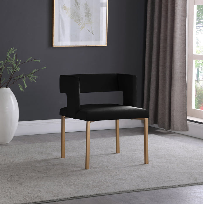 Caleb Velvet Dining Chair - Sterling House Interiors