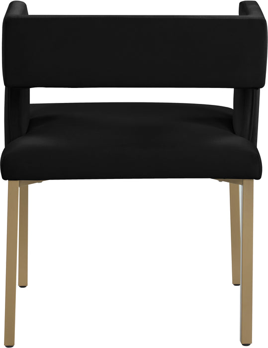 Caleb Velvet Dining Chair - Sterling House Interiors