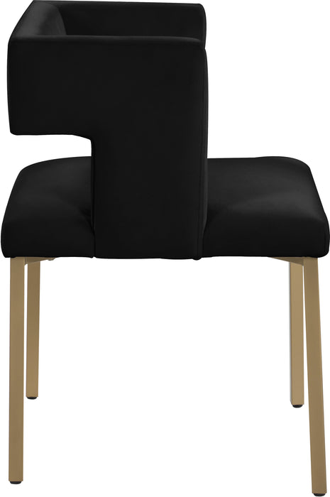 Caleb Velvet Dining Chair - Sterling House Interiors