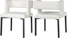 Caleb Faux Leather Dining Chair - Sterling House Interiors