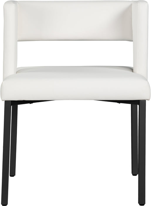 Caleb Faux Leather Dining Chair - Sterling House Interiors