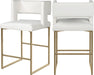 Caleb Faux Leather Counter Stool - Sterling House Interiors